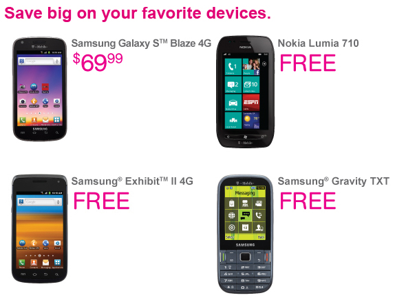 t-mobile phones